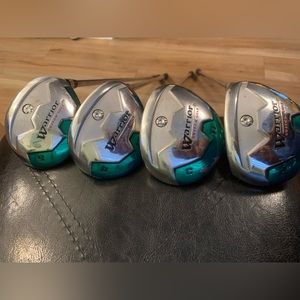 Warrior Custom 4 piece TE Hybrid-fairway woods set